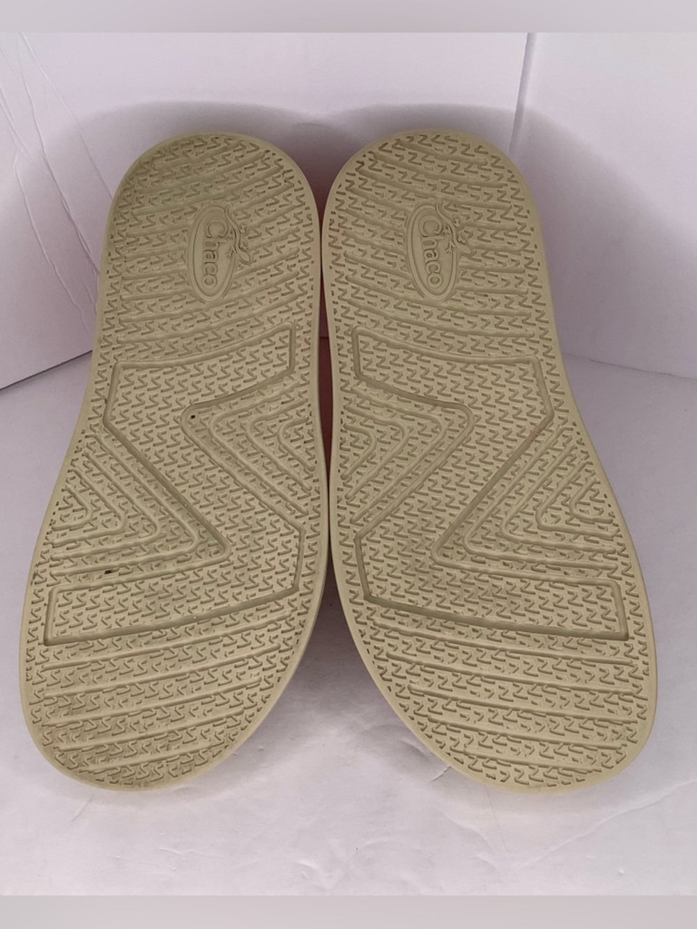 Chaco Townes Angora Nubuck Beige Women's Slide Sandals Sleek Casual Sz 7 - Picture 8 of 10